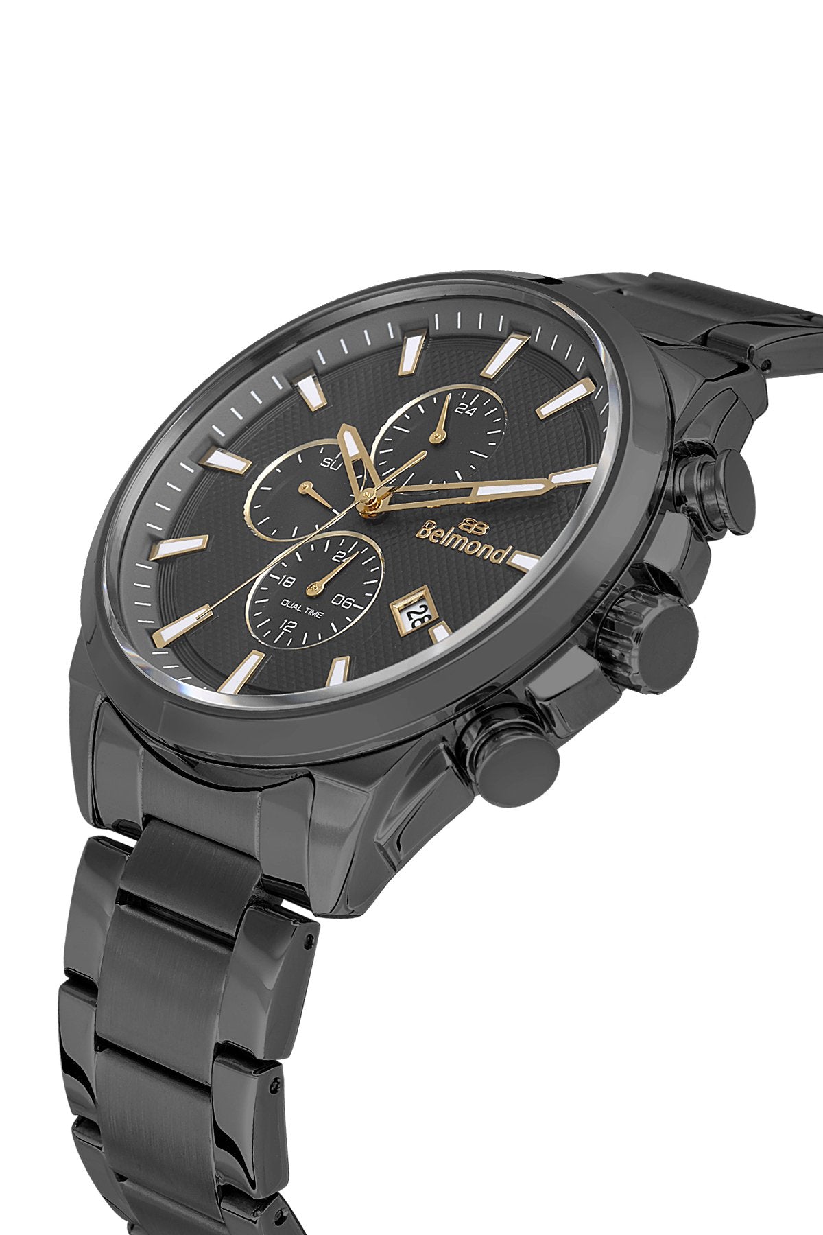 KNG1139.060 Siyah Çelik Kordon Erkek Kol Saati