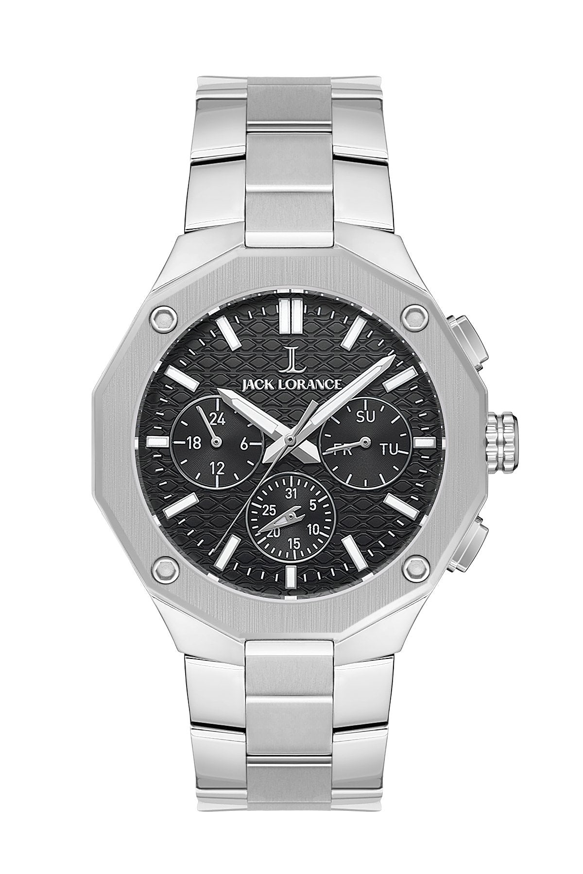 JLS0409801  Siyah & Gümüş  Çelik Erkek Kol Saati