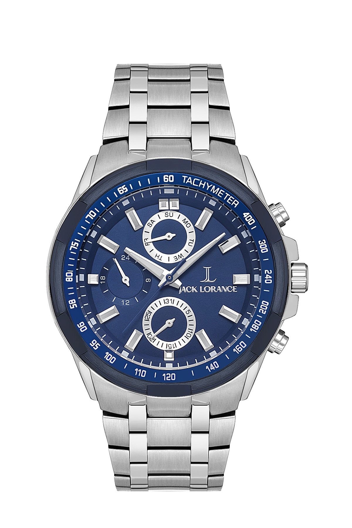 JLS0234102  Lacivert & Gümüş  Çelik Erkek Kol Saati