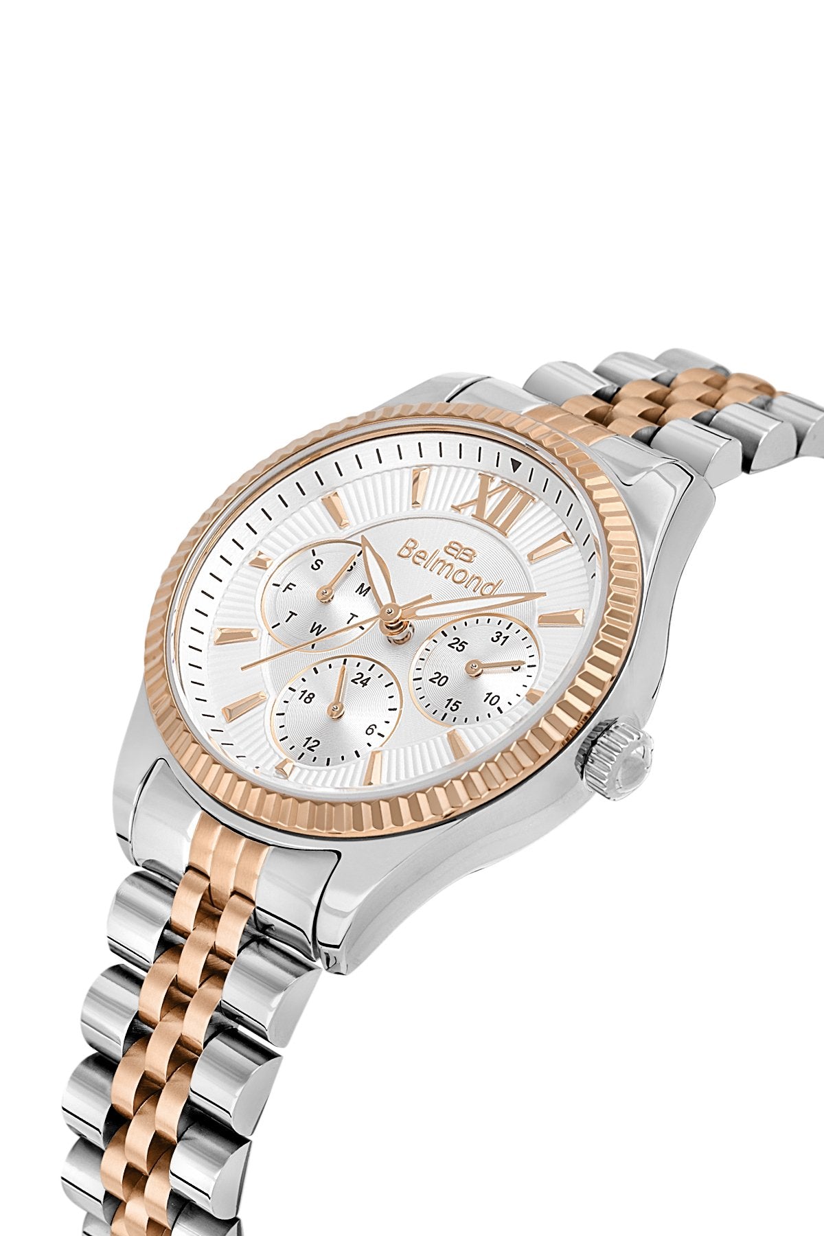 SRL1142.530 Rose & Gümüş Çelik Kordon Kadın Kol Saati