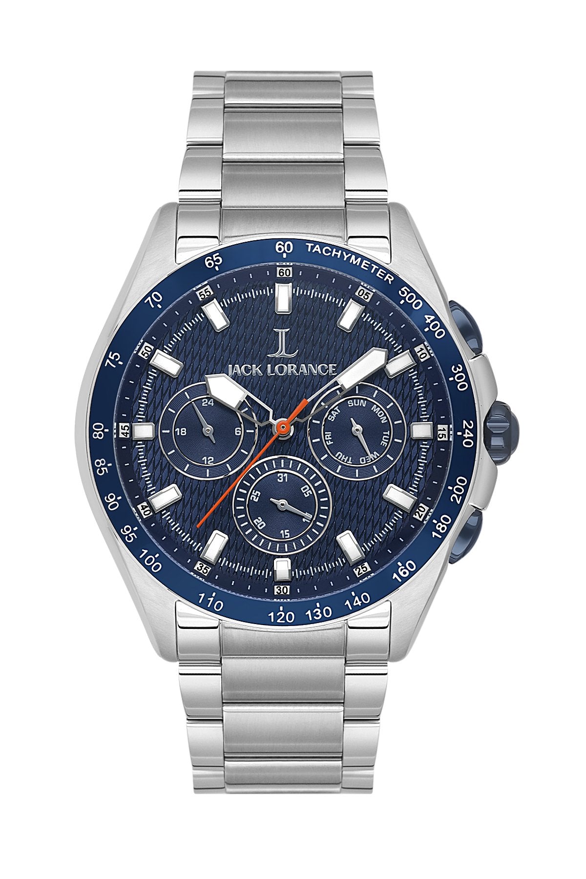 JLS0397501  Lacivert & Gümüş  Çelik Erkek Kol Saati