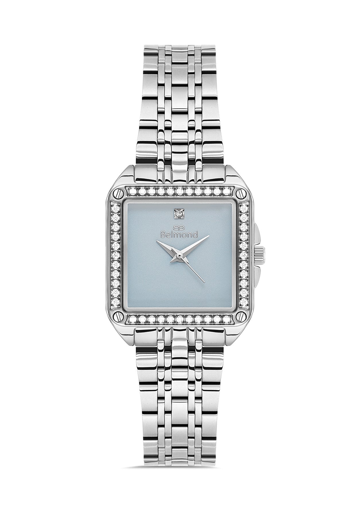 SRL1156.300 Gümüş & Mavi Çelik Kordon Kadın Kol Saati