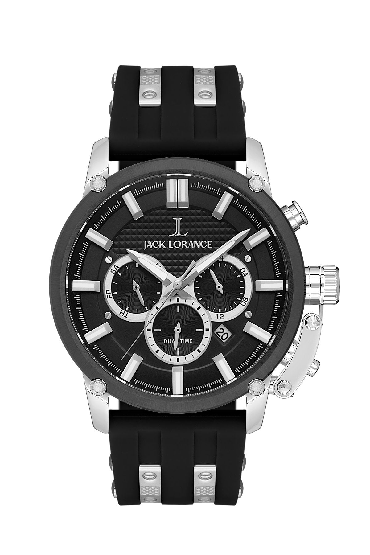 JLS0405801  Siyah & Gümüş  Çelik Erkek Kol Saati