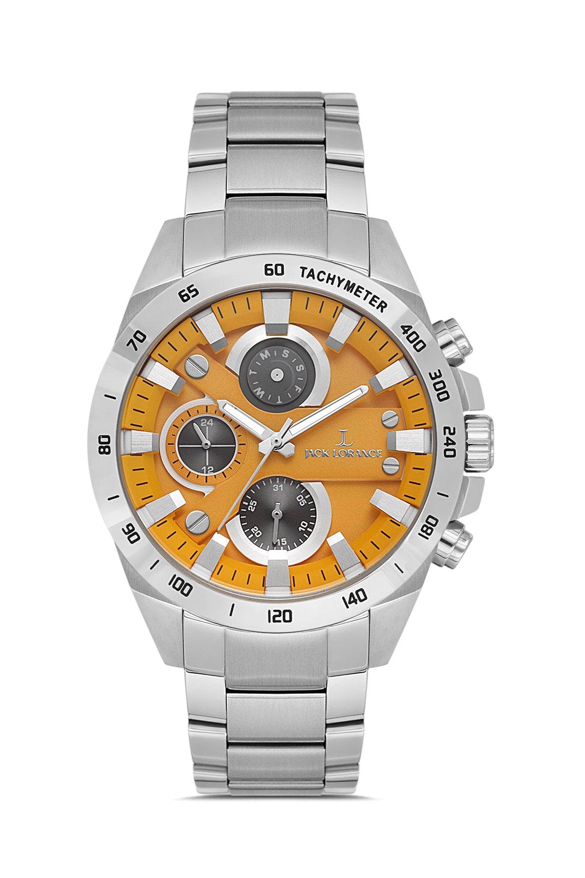 JCKJLS11712M.03 Sarı & Gümüş Çelik Erkek Kol Saati