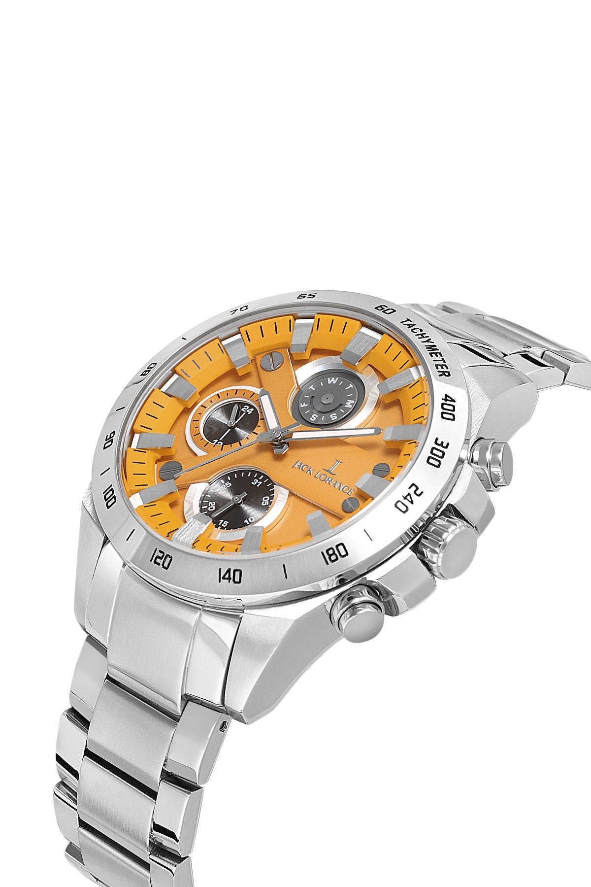 JCKJLS11712M.03 Sarı & Gümüş Çelik Erkek Kol Saati