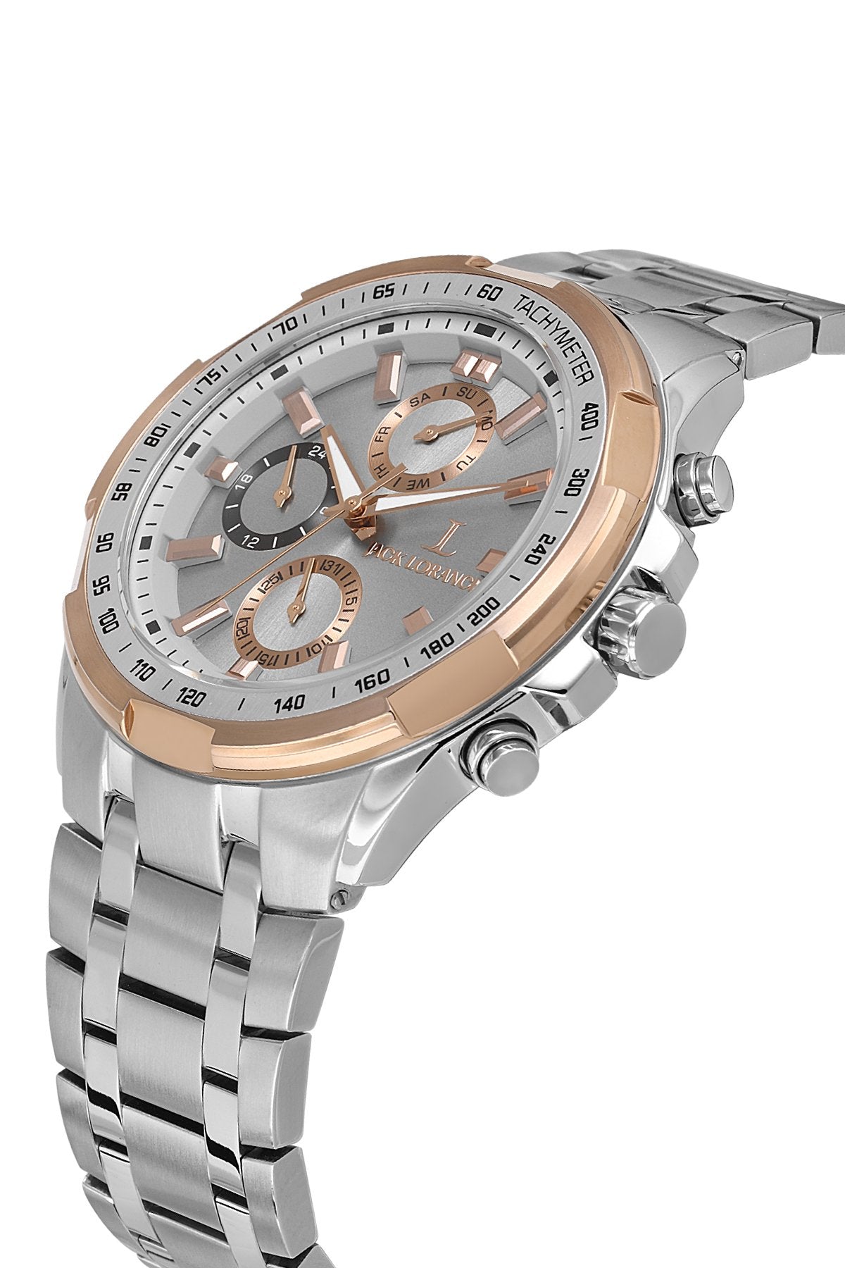 JLS0234103  Rose & Gümüş  Çelik Erkek Kol Saati