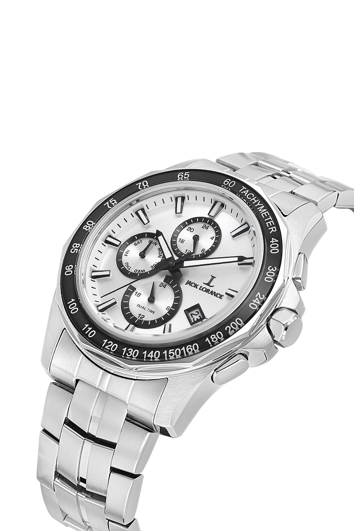 JLS04269M.01 Beyaz & Siyah Çelik Erkek Kol Saati