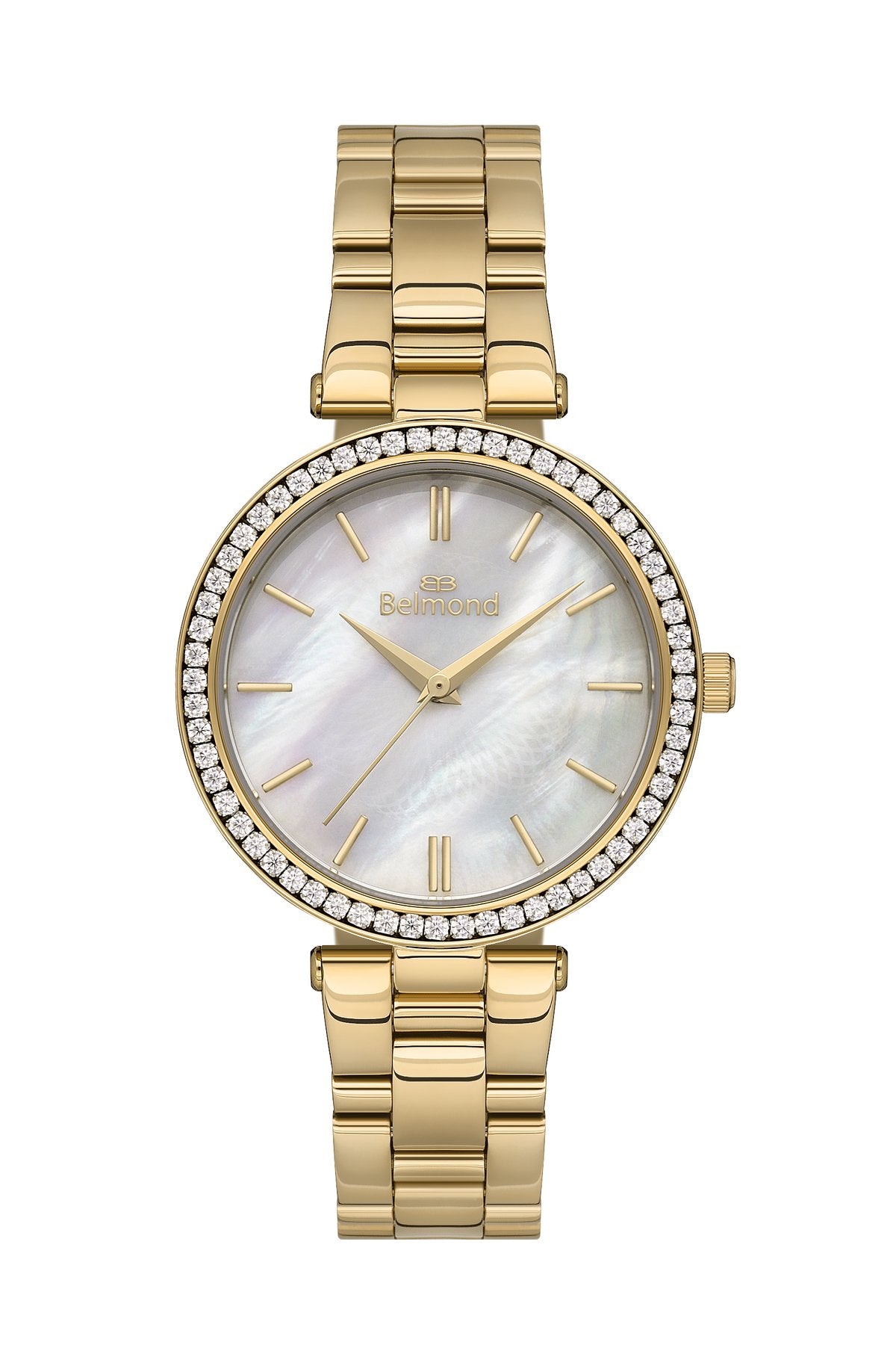 SRL1114.120 Altın Çelik Kordon Kadın Kol Saati