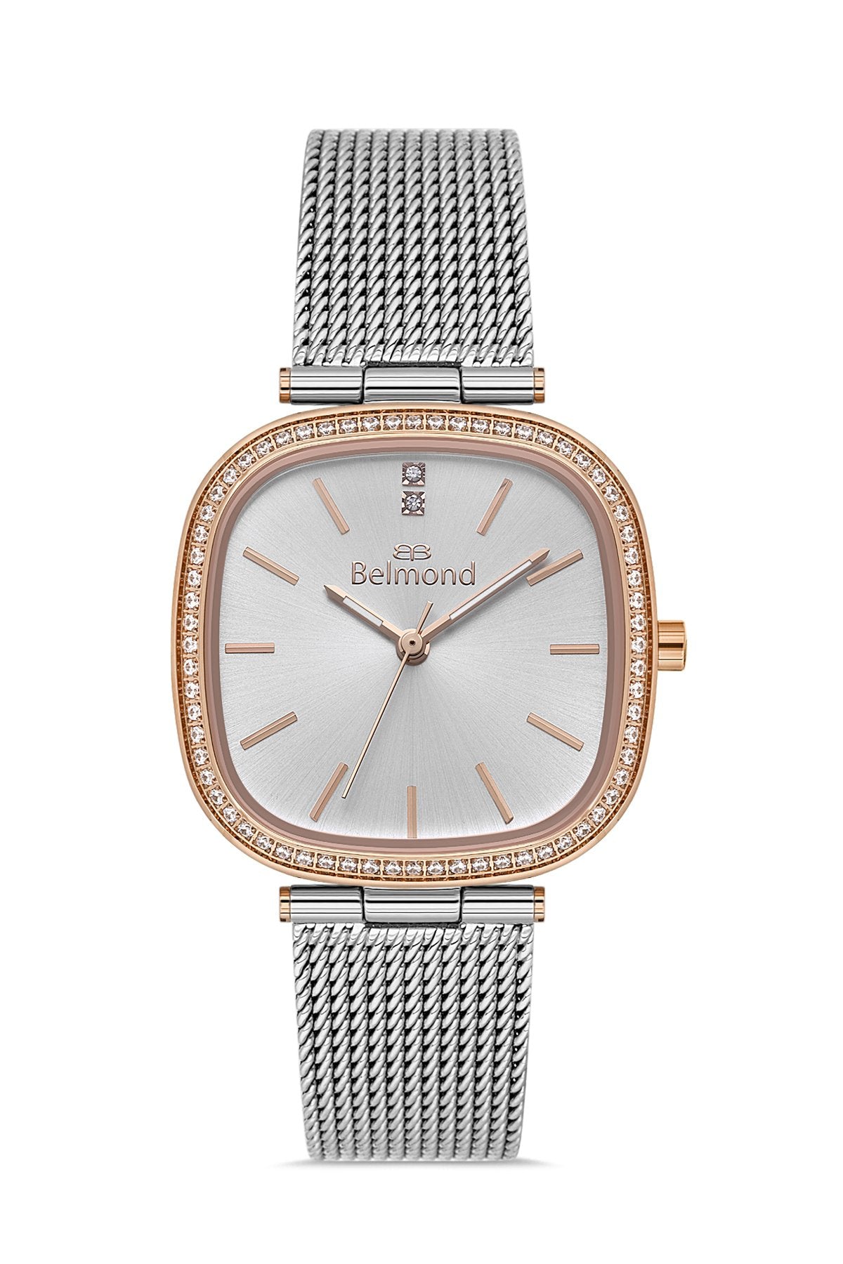 Srl1154.390 Gümüş & Rose Çelik Kordon Kadın Kol Saati