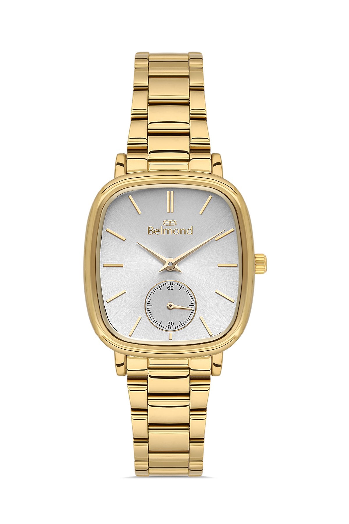 SRL1163.130 Altın & Beyaz Çelik Kordon Kadın Kol Saati