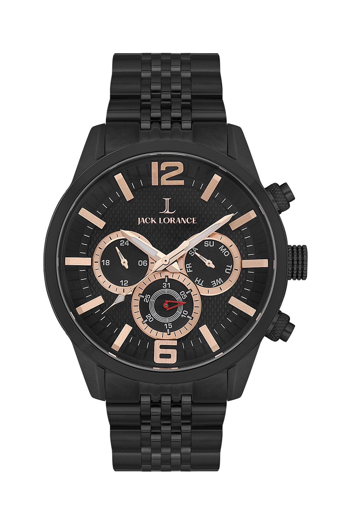 JLS0313902  Siyah & Rose  Çelik Erkek Kol Saati