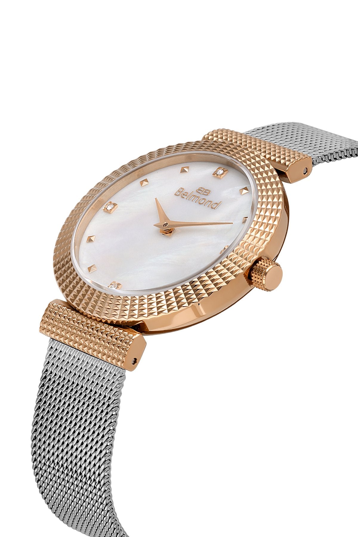 SRL1152.520 Gümüş & Altın Çelik Kordon Kadın Kol Saati