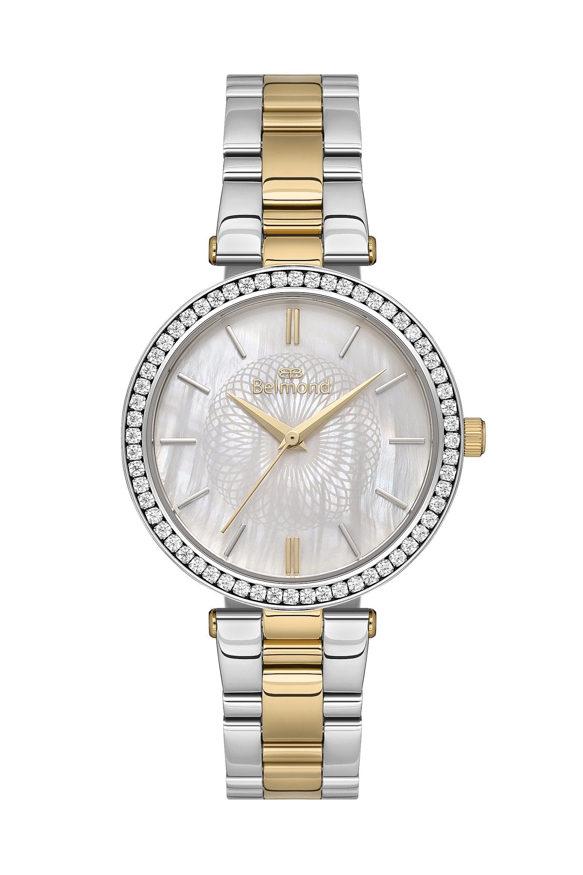 SRL1114.220 Altın & Gümüş Çelik Kordon Kadın Kol Saati