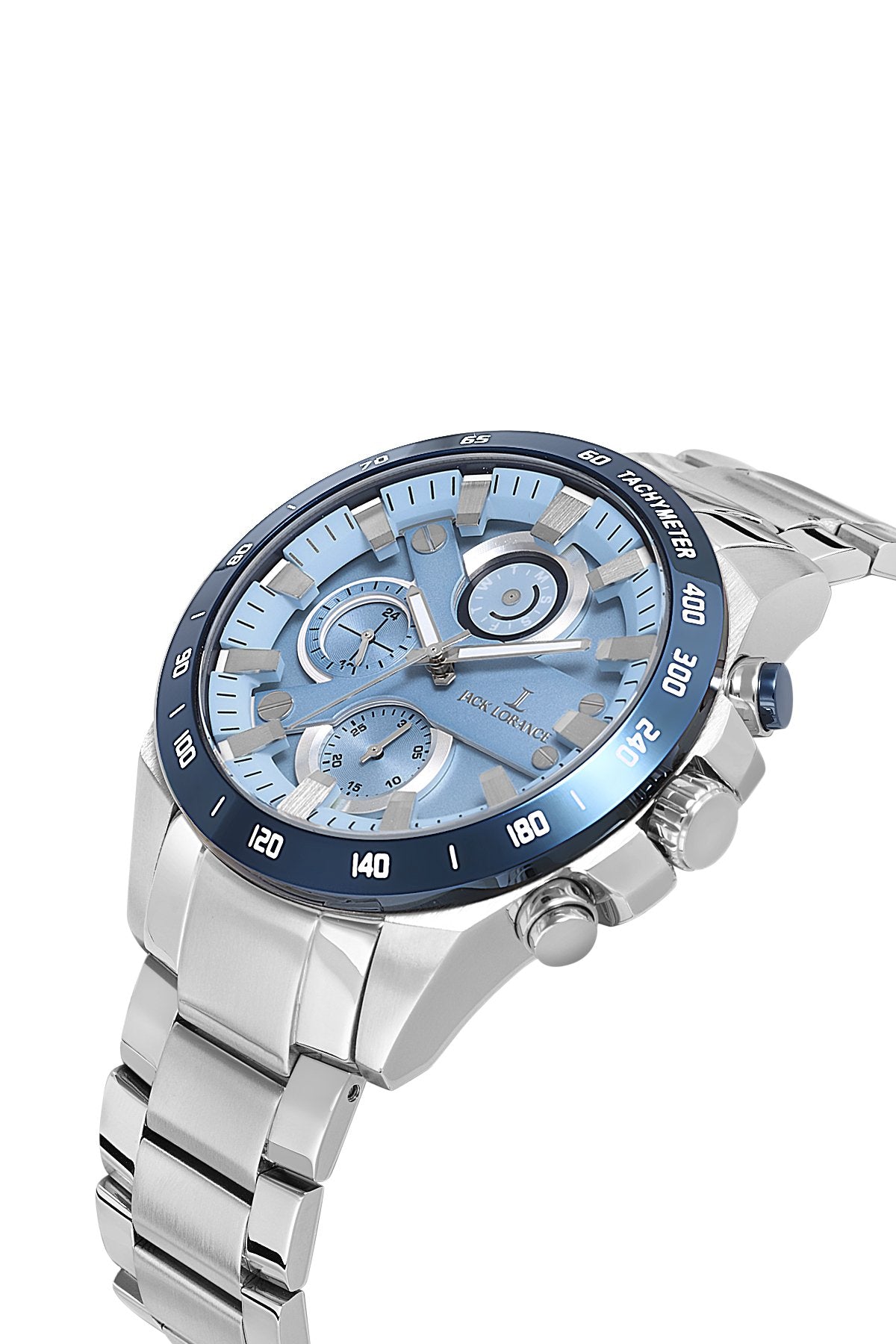 JCKJLS11712M.02 Mavi & Gümüş Çelik Erkek Kol Saati