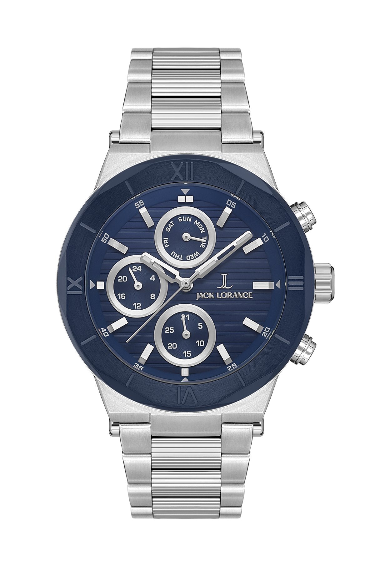 JLS0332203  Lacivert & Rose  Çelik Erkek Kol Saati