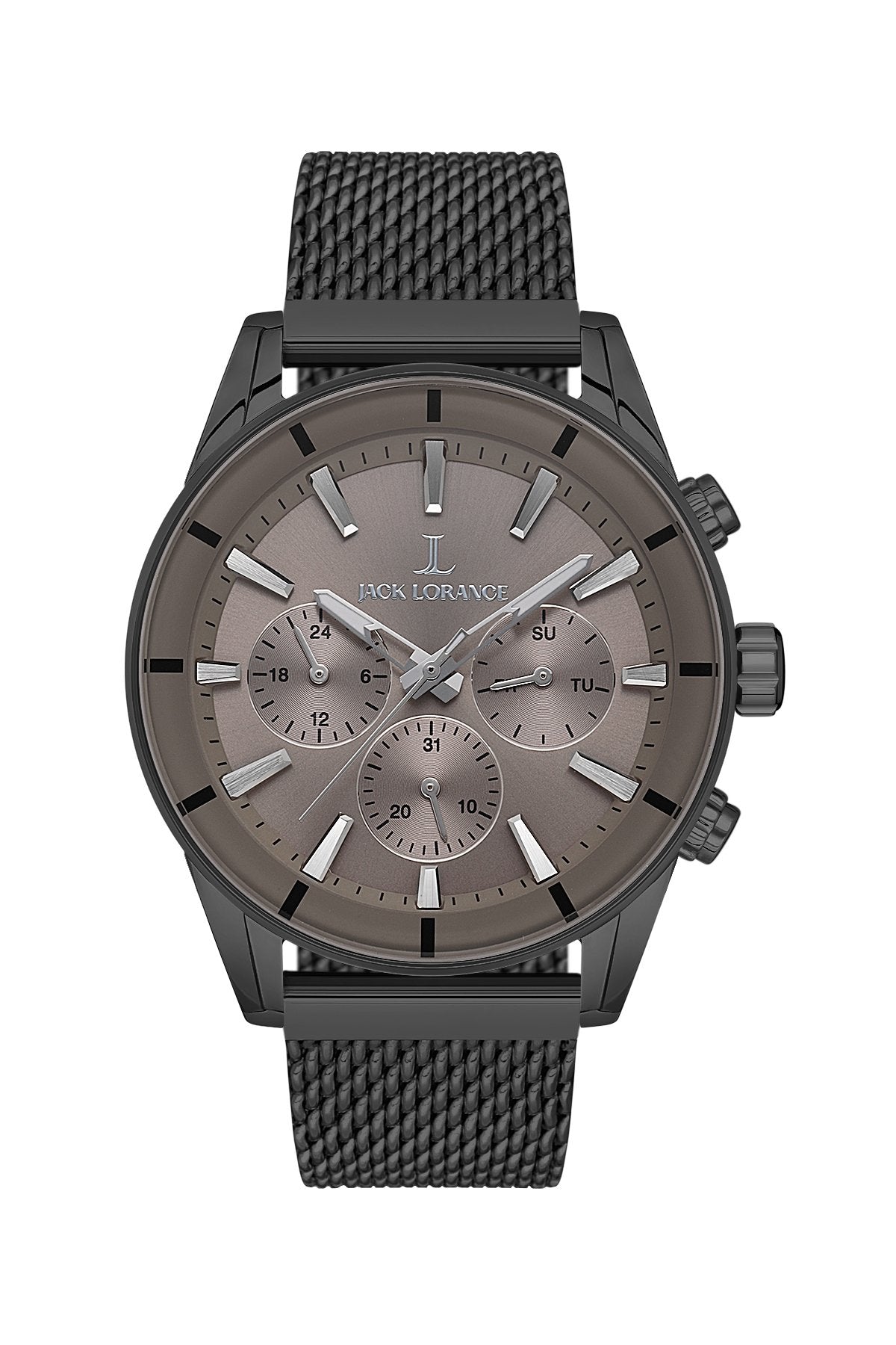 JLS0406405  Kahverengi & Metalik  Çelik Erkek Kol Saati