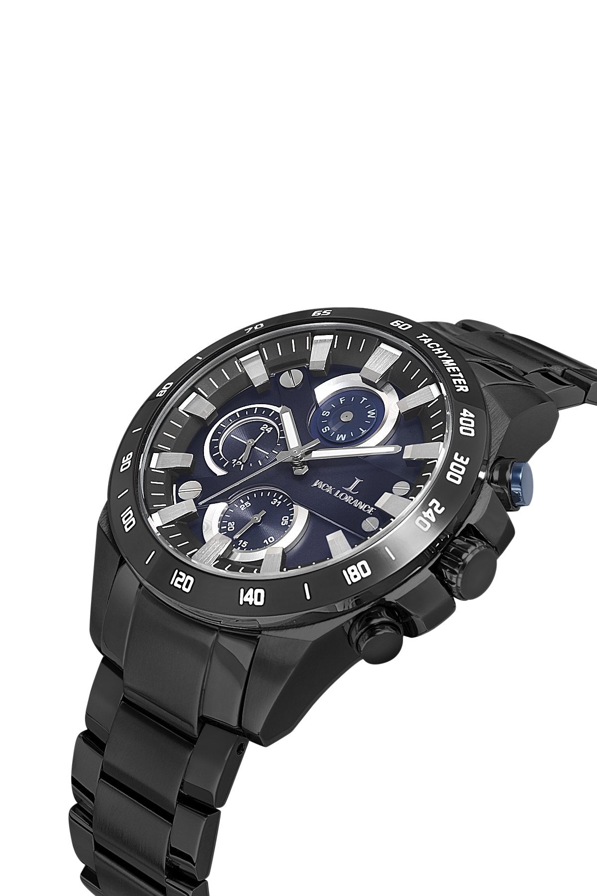 JCKJLS11712M.04 Lacivert & Siyah Çelik Erkek Kol Saati