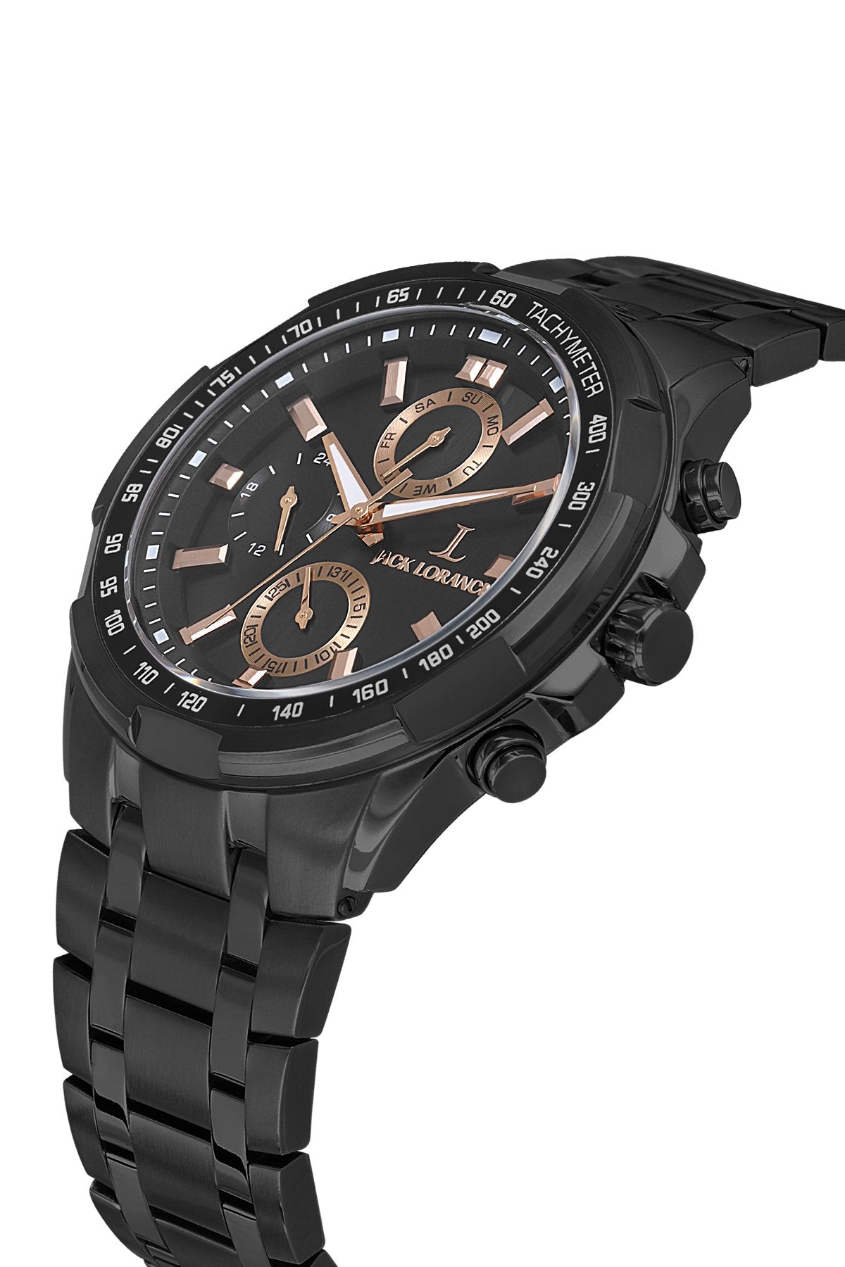 JLS0234105  Siyah & Rose  Çelik Erkek Kol Saati