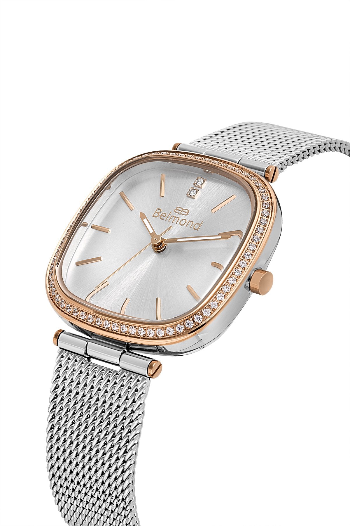 Srl1154.390 Gümüş & Rose Çelik Kordon Kadın Kol Saati