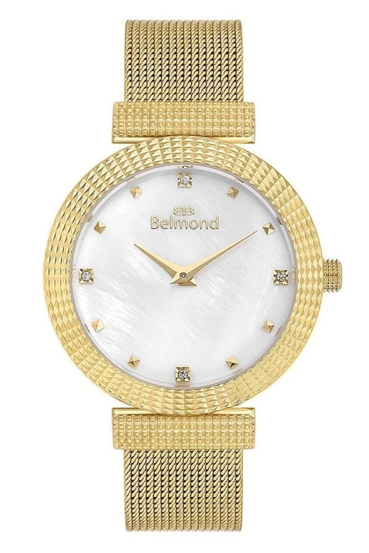 SRL1152.120 Altın Çelik Kordon Kadın Kol Saati