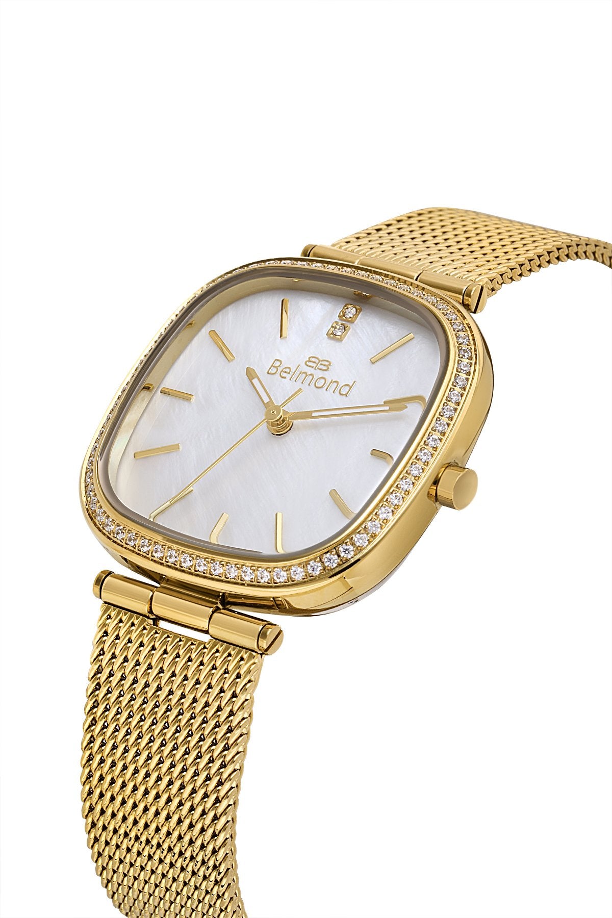 SRL1154.120 Altın Çelik Kordon Kadın Kol Saati