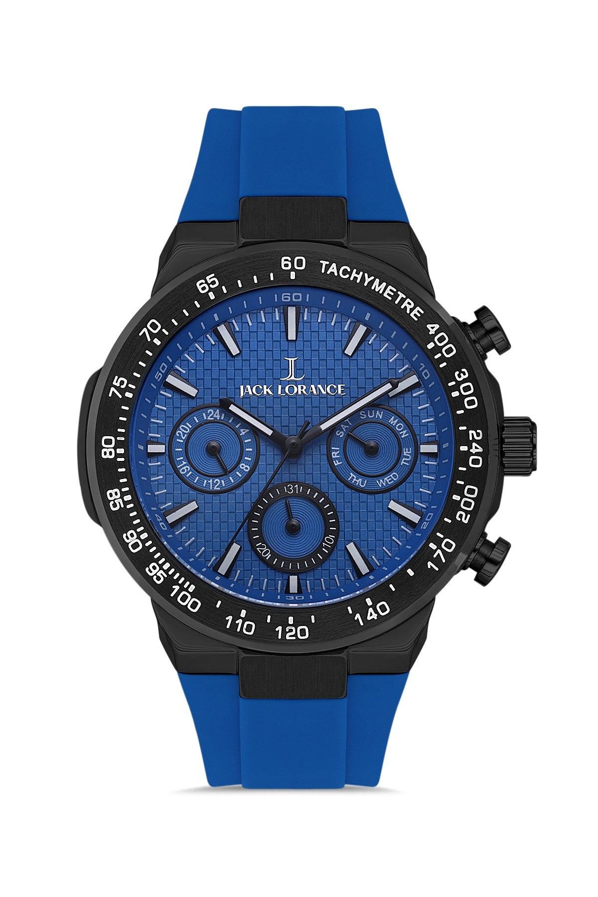 JCKJLS11908S.05 Lacivert & Gümüş Çelik Erkek Kol Saati