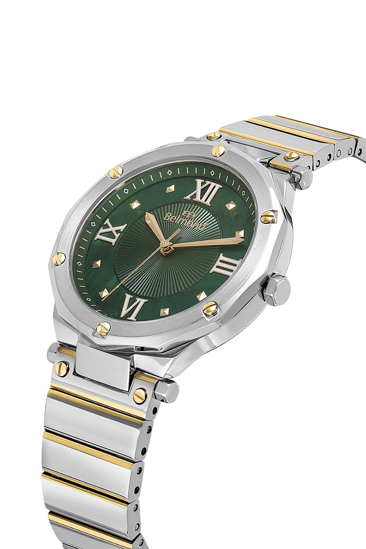 Srl1153.270 Yeşil & Gümüş Çelik Kordon Kadın Kol Saati