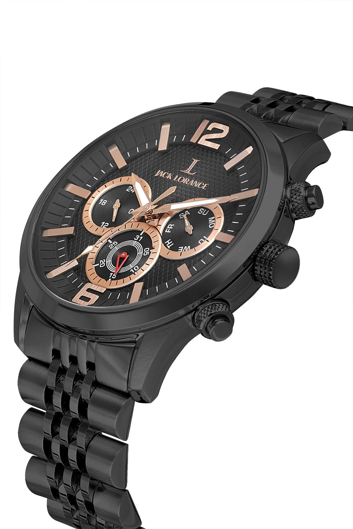 JLS0313902  Siyah & Rose  Çelik Erkek Kol Saati