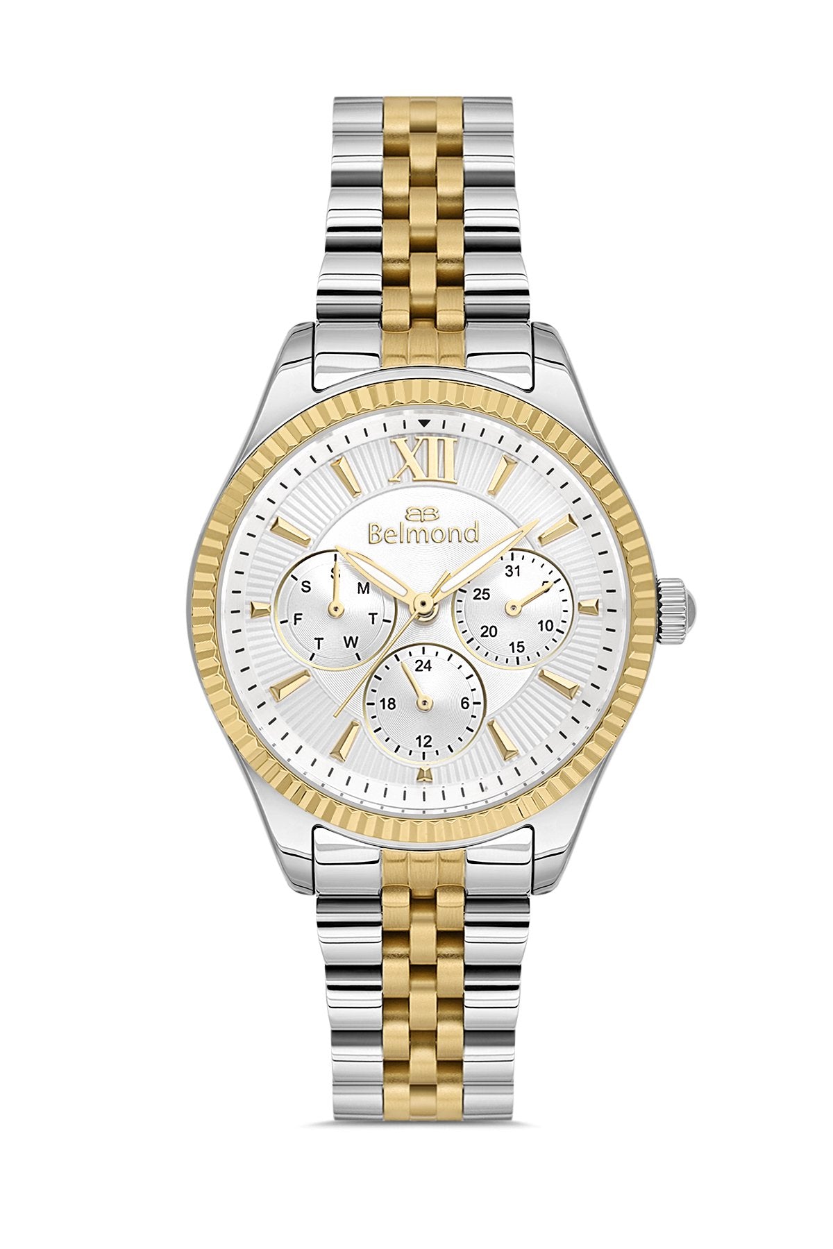 SRL1142.230 Altın & Gümüş Çelik Kordon Kadın Kol Saati