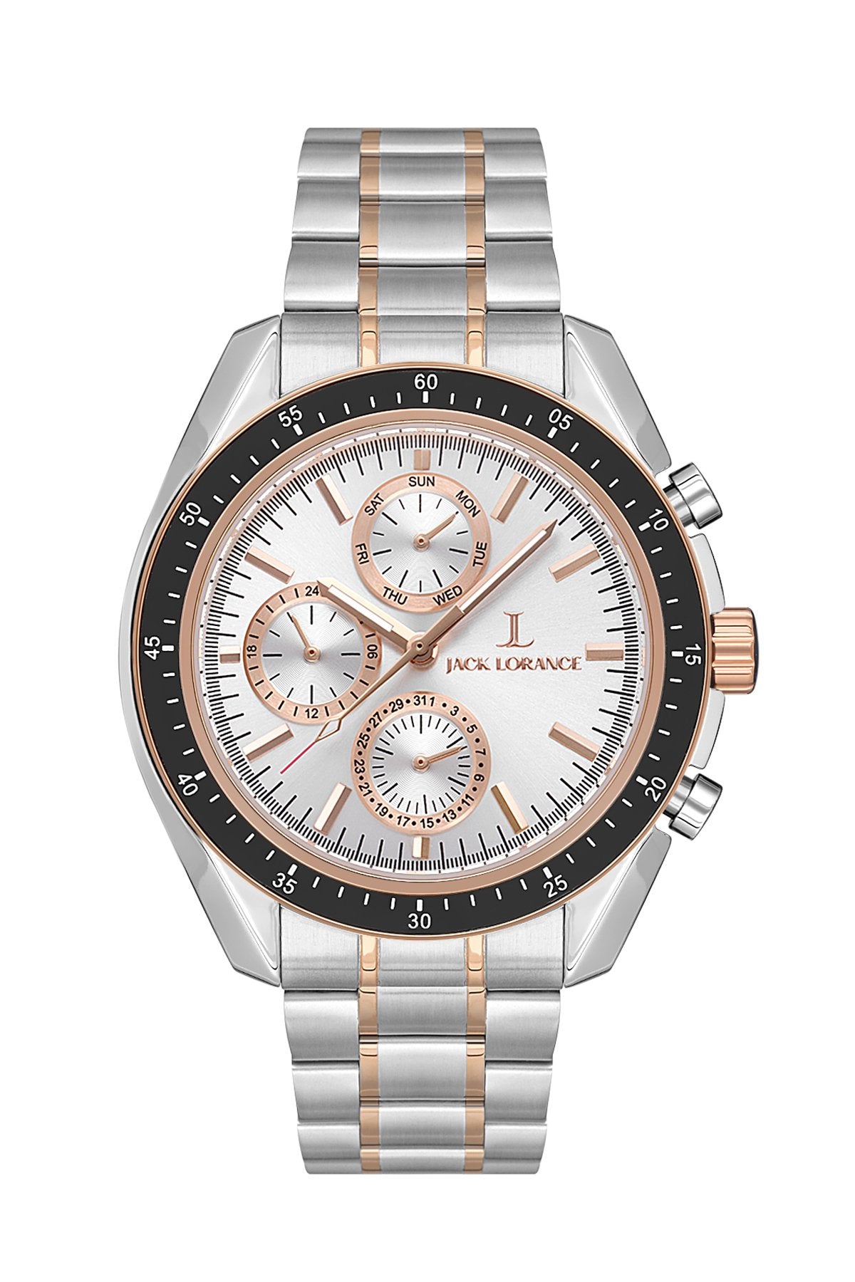 Jls0406304 Beyaz & Rose Çelik Erkek Kol Saati