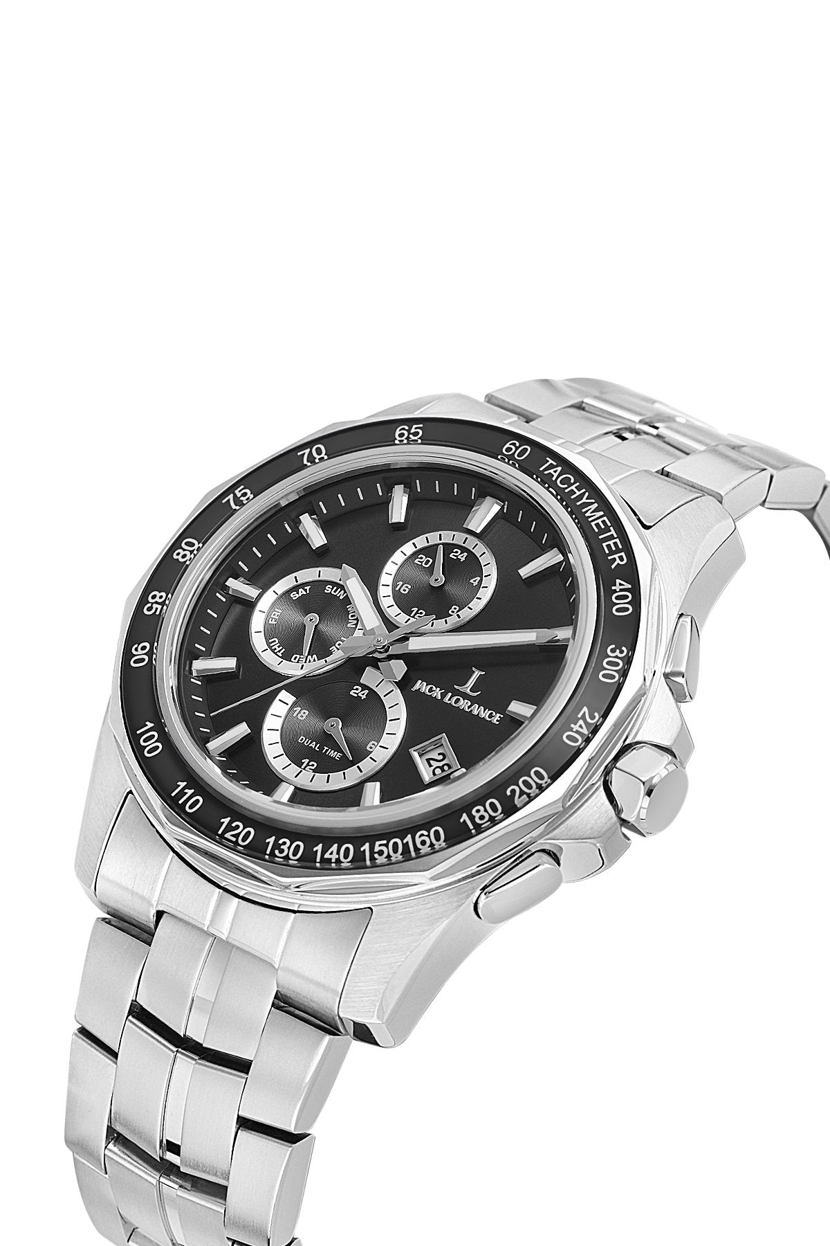 JLS04269M.02 Siyah & Gümüş Çelik Erkek Kol Saati