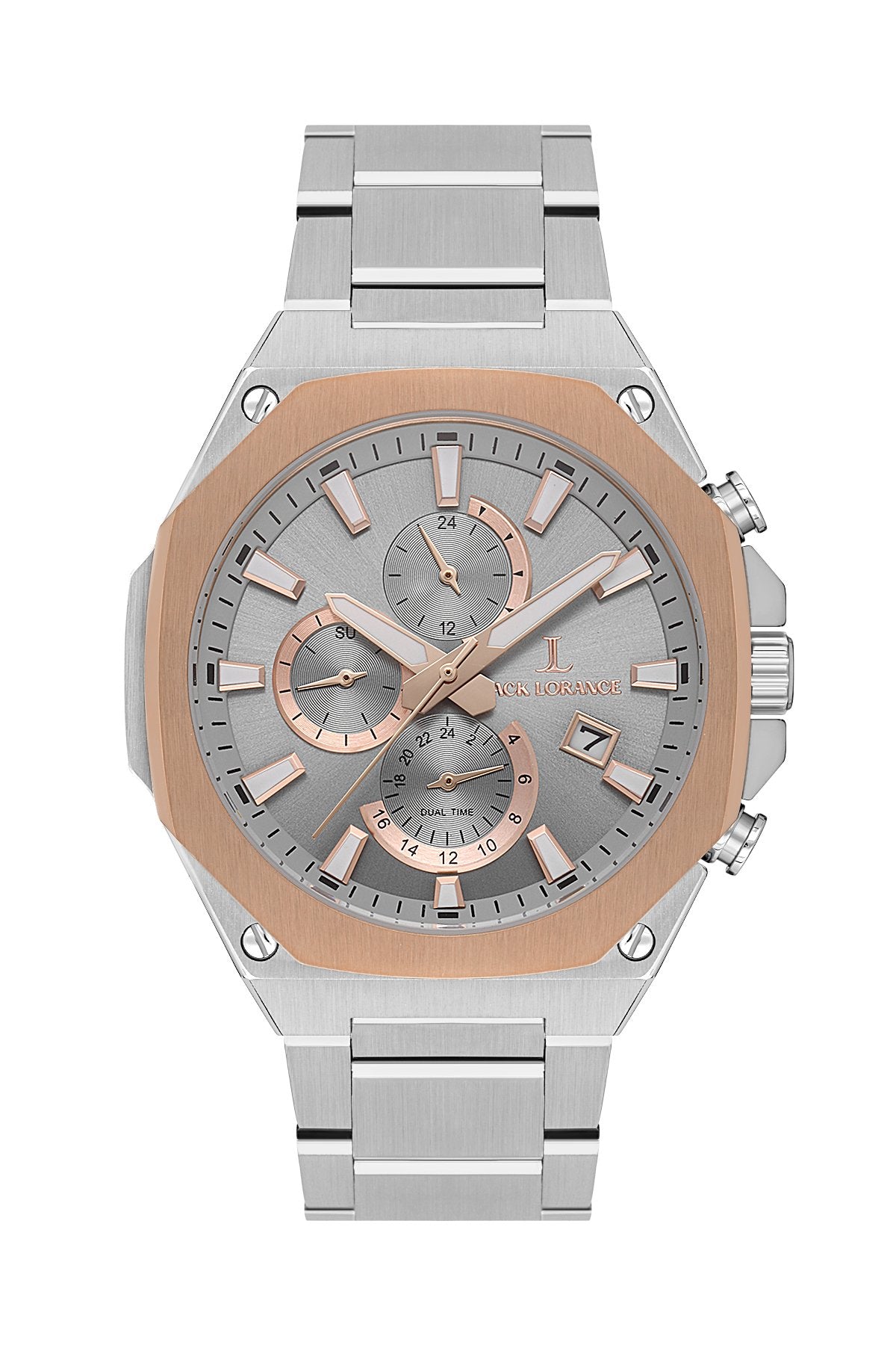 JLS0405703  Gümüş & Rose  Çelik Erkek Kol Saati