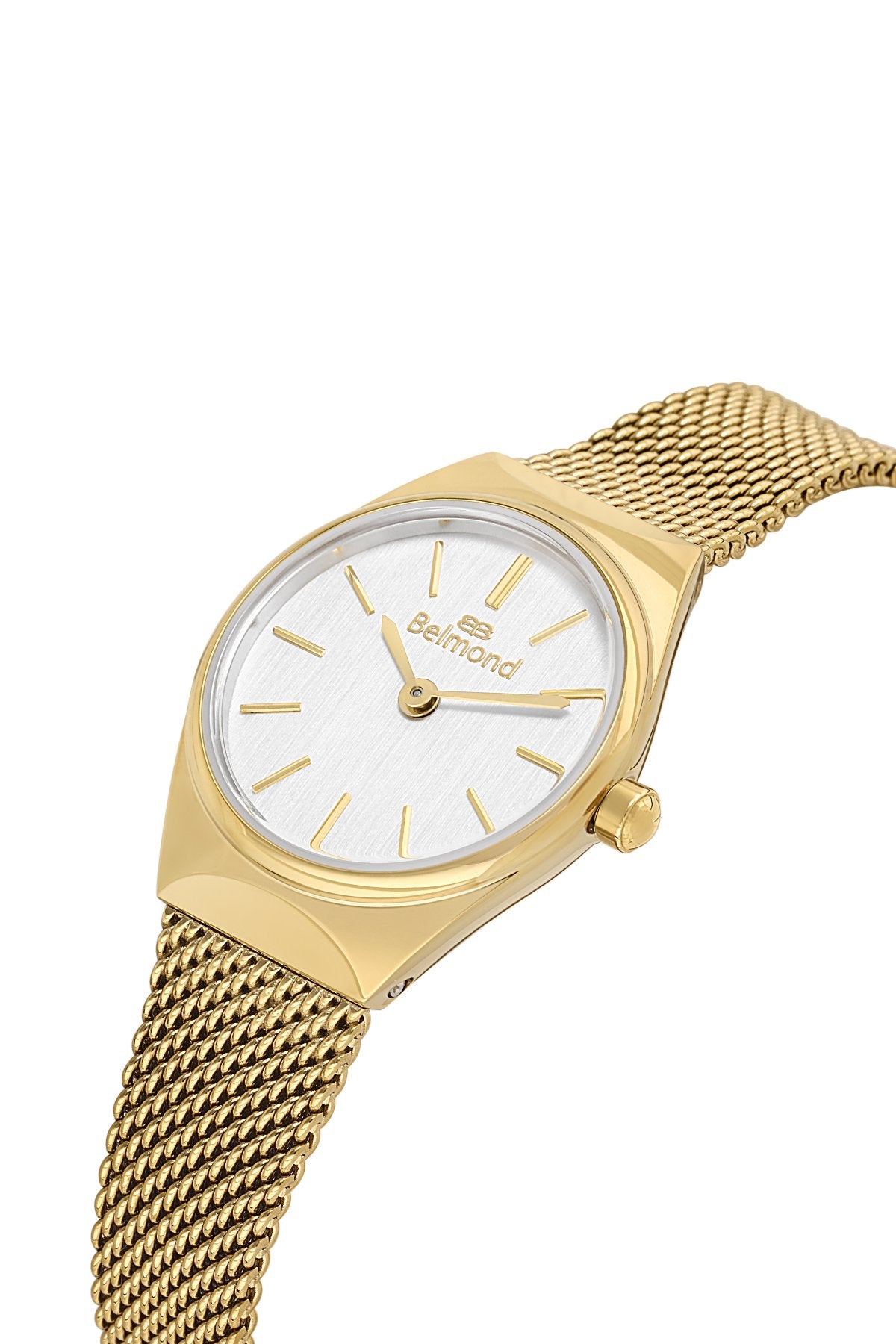 SRL1159.130 Beyaz & Altın Çelik Kordon Kadın Kol Saati