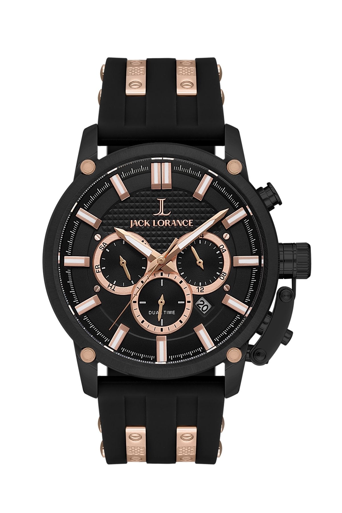 JLS0405802  Siyah & Rose  Çelik Erkek Kol Saati