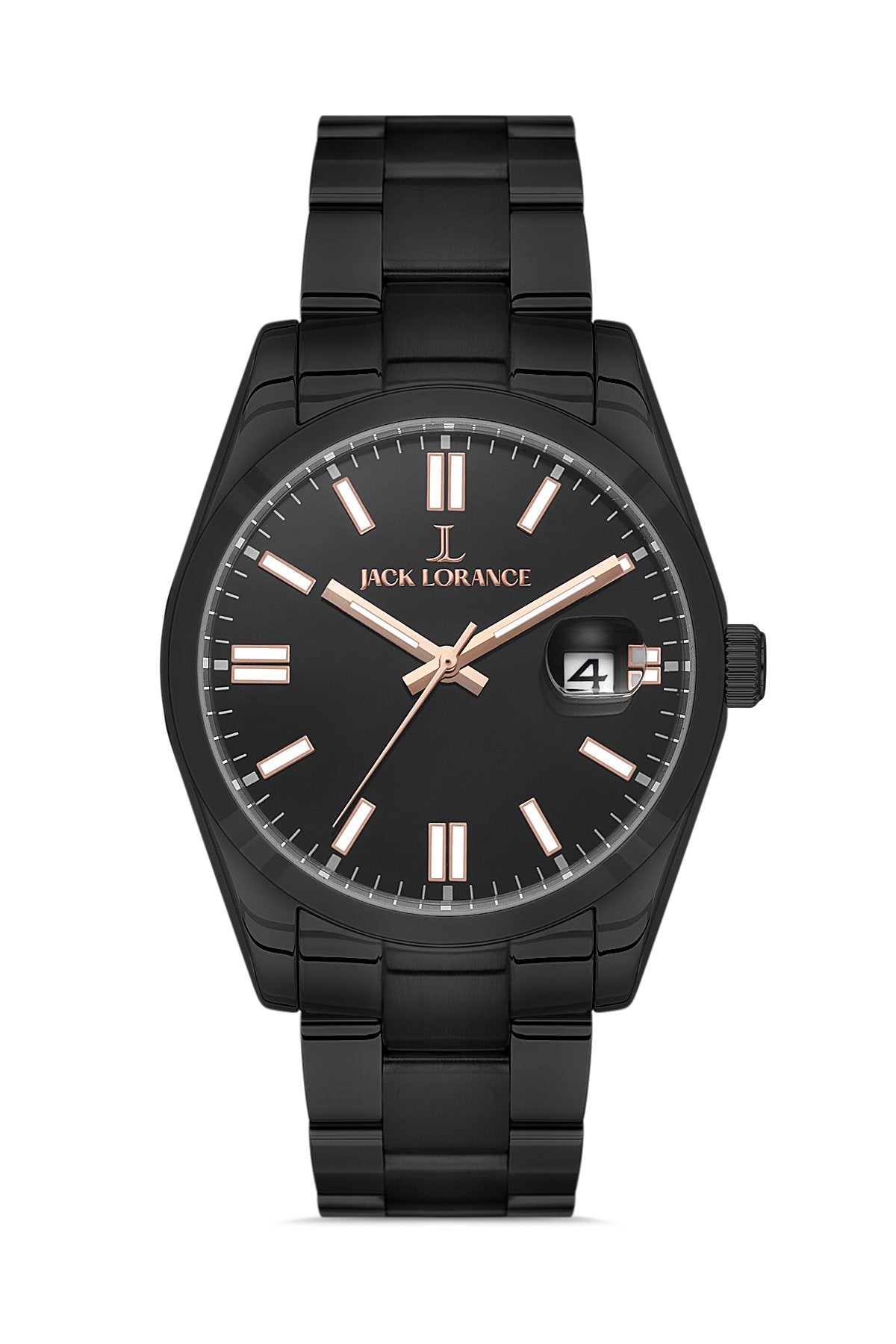 JL.G1152704  Siyah Çelik Erkek Kol Saati