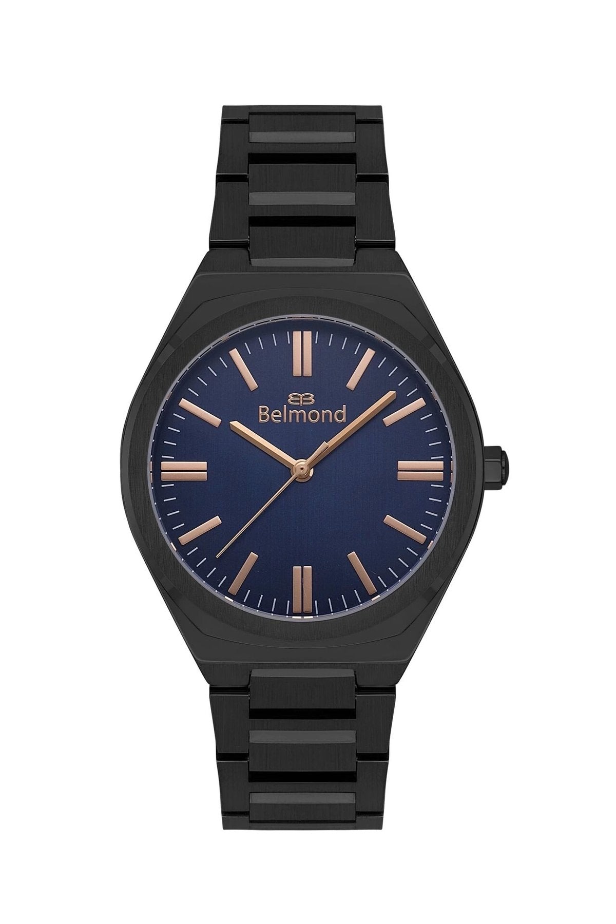 Srl1100.090 Lacivert & Siyah Çelik Kordon Kadın Kol Saati