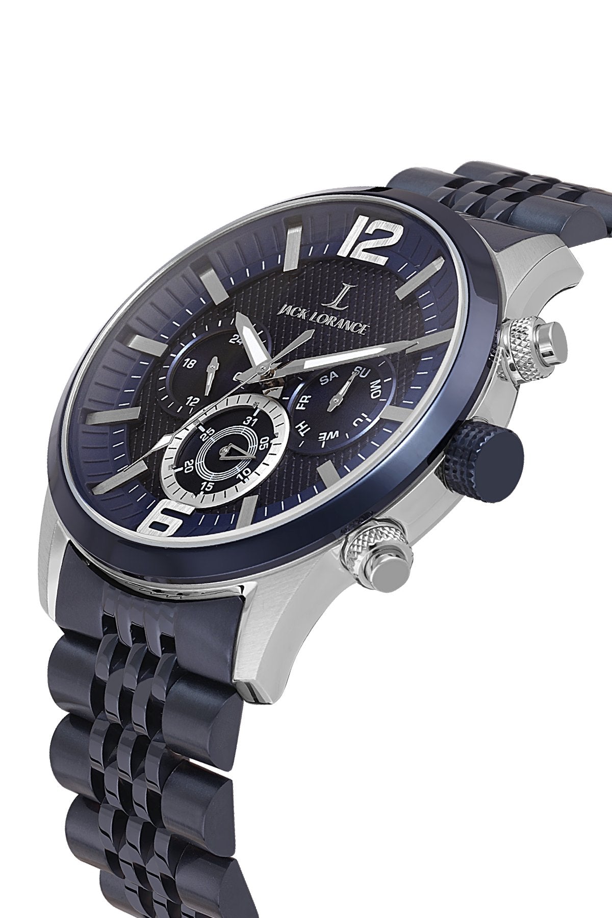 JLS0313905  Lacivert & Gümüş  Çelik Erkek Kol Saati