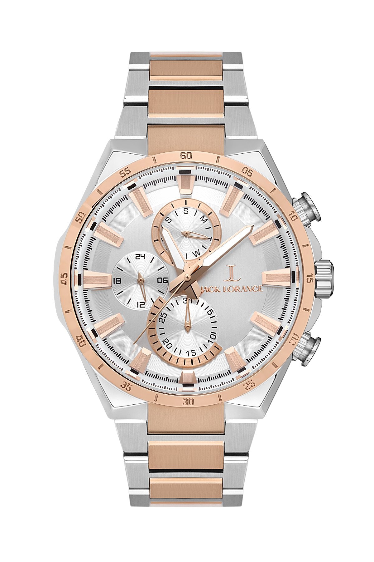 JLS0314104  Gümüş & Rose  Çelik Erkek Kol Saati