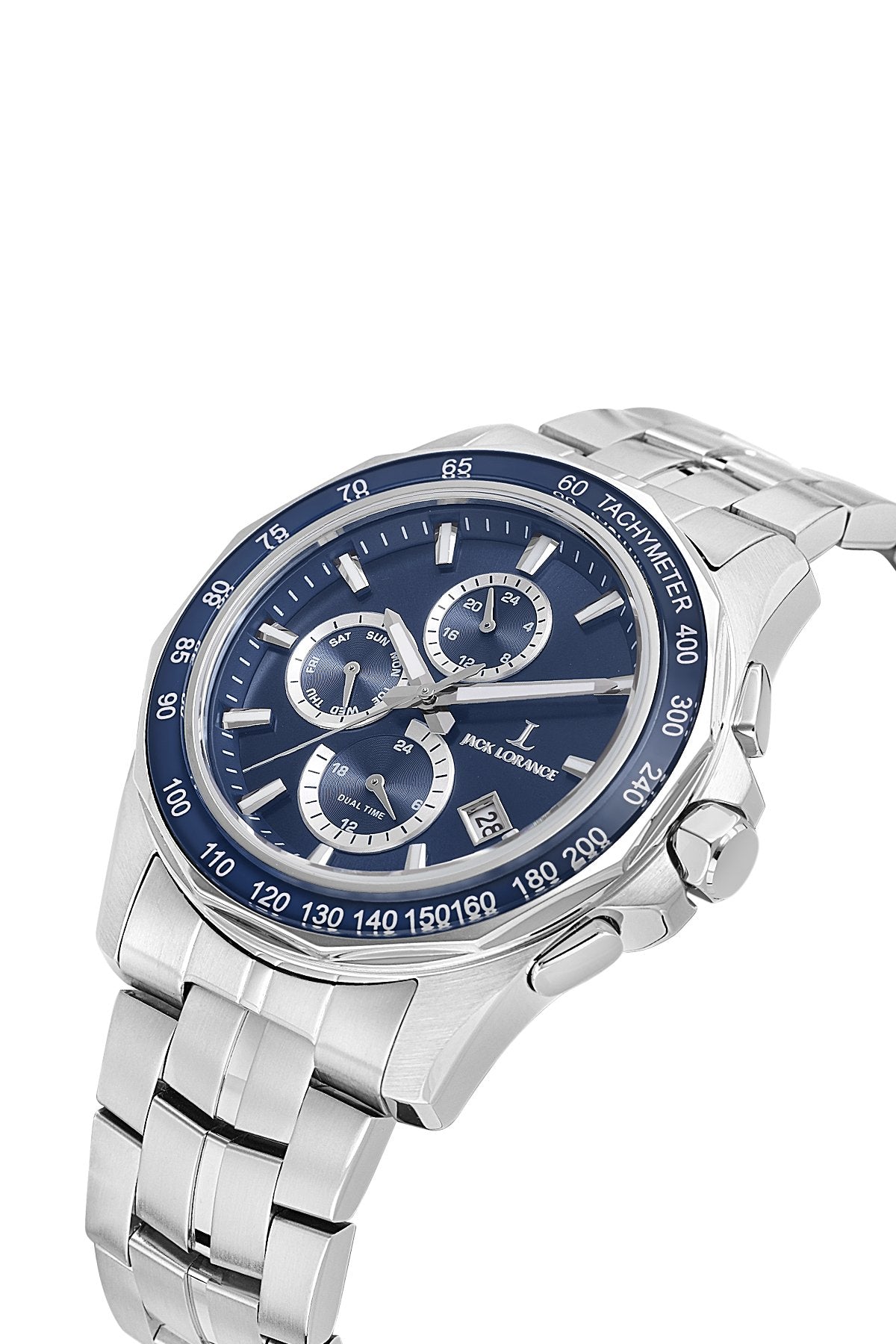 JLS04269M.05 Lacivert & Gümüş Çelik Erkek Kol Saati