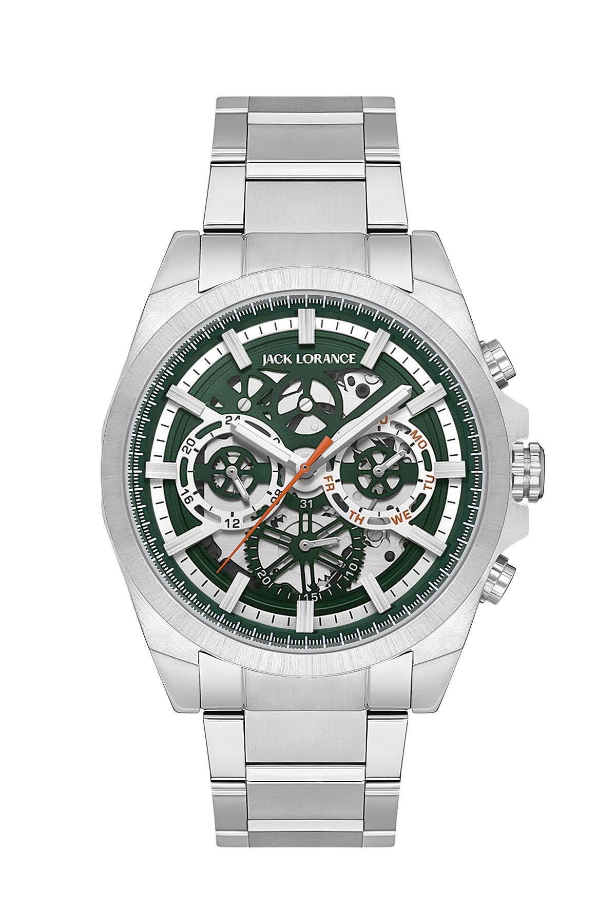 JLS0223301  Yeşil & Gümüş  Çelik Erkek Kol Saati