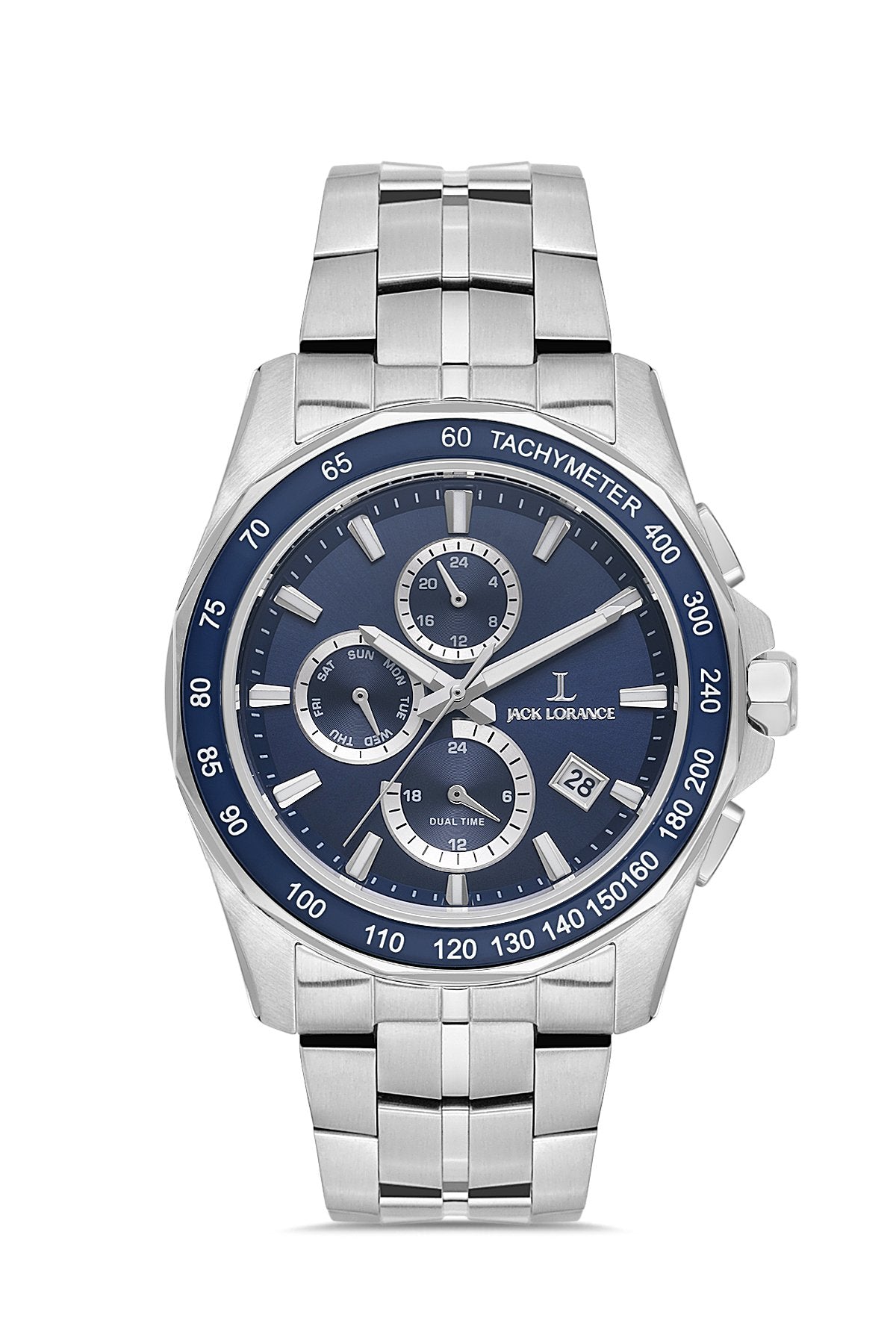 JLS04269M.05 Lacivert & Gümüş Çelik Erkek Kol Saati