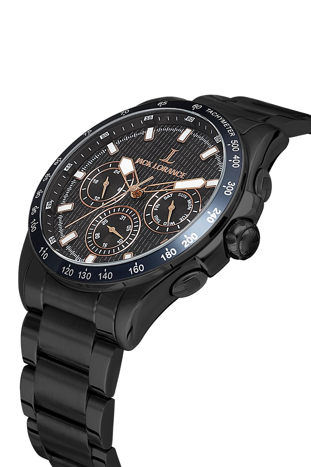 JLS0397503  Siyah & Rose  Çelik Erkek Kol Saati