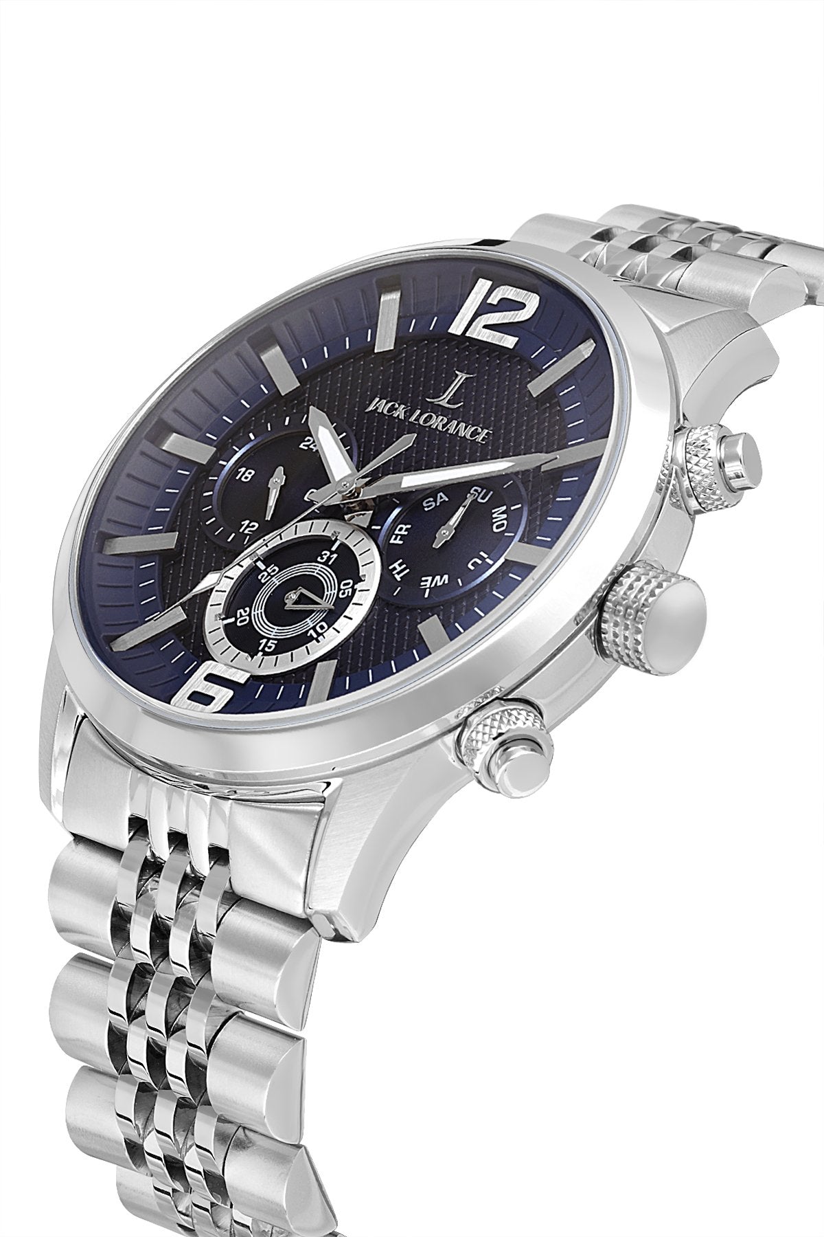 JLS0313903  Lacivert & Gümüş  Çelik Erkek Kol Saati