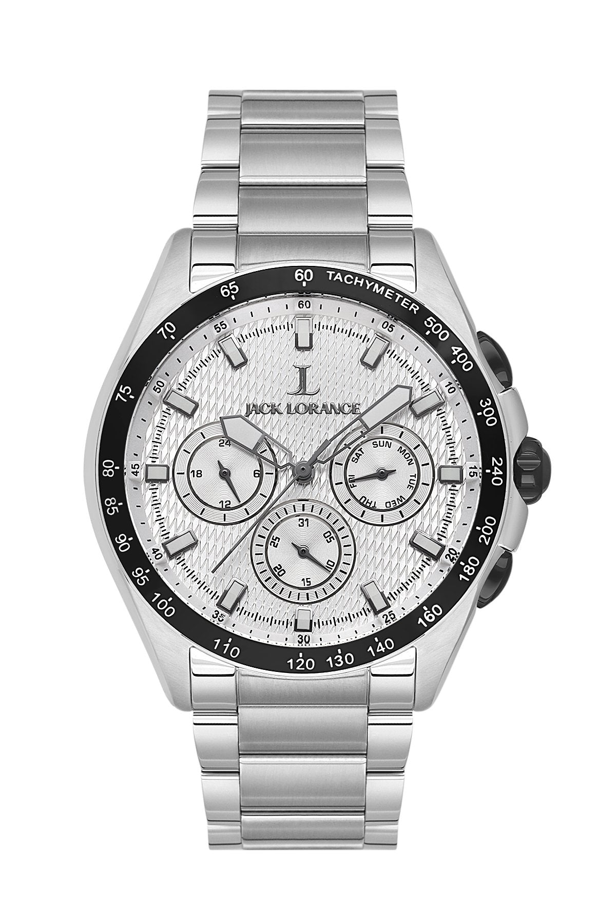 JLS0397502  Beyaz & Gümüş  Çelik Erkek Kol Saati