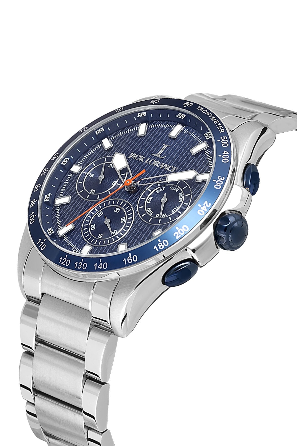 JLS0397501  Lacivert & Gümüş  Çelik Erkek Kol Saati