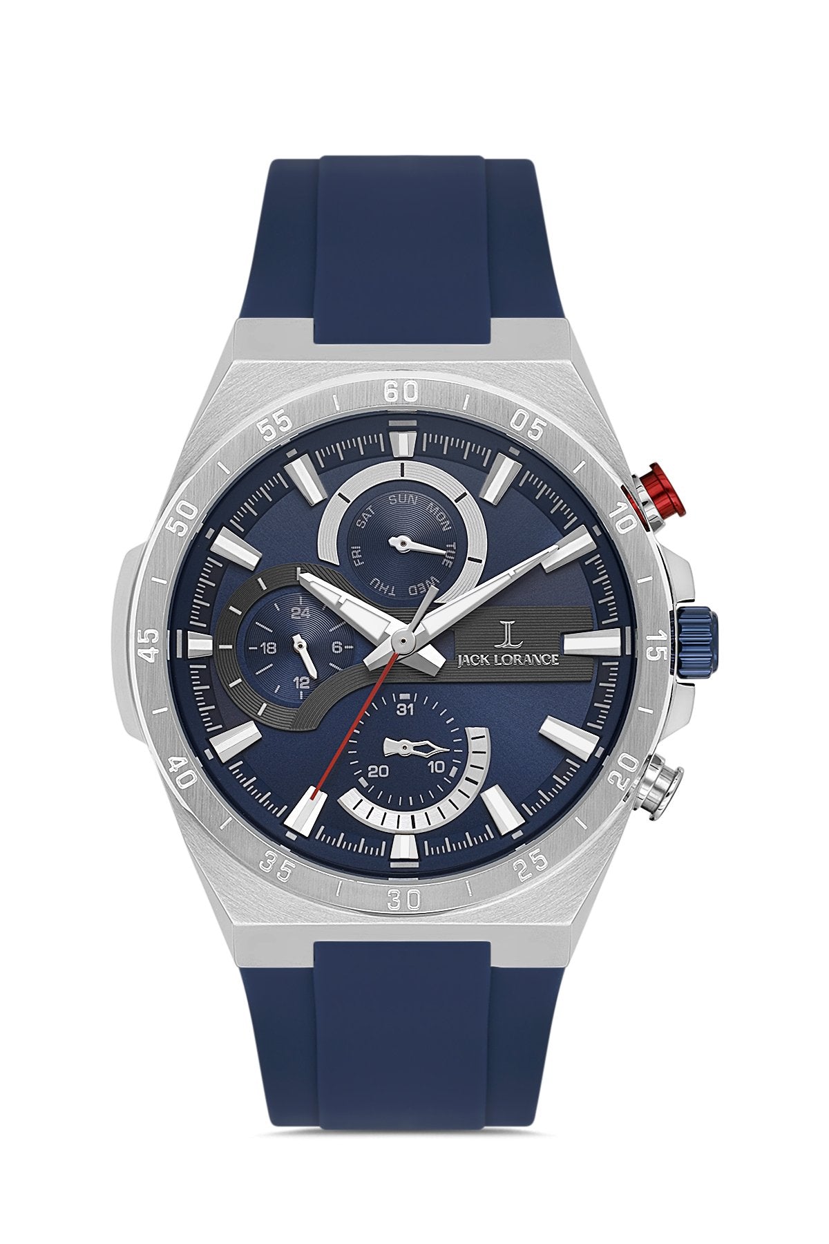 JLS04239S.04 Lacivert & Gümüş Çelik Erkek Kol Saati