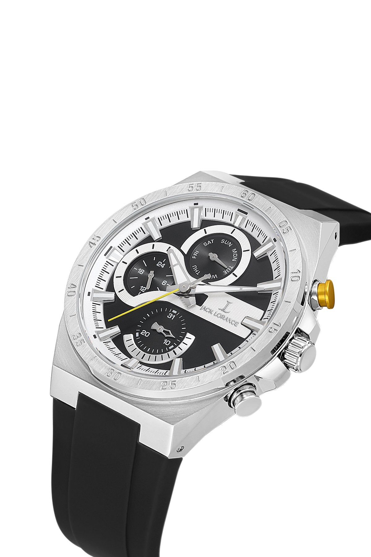 JLS04239S.01 Siyah & Gümüş Çelik Erkek Kol Saati