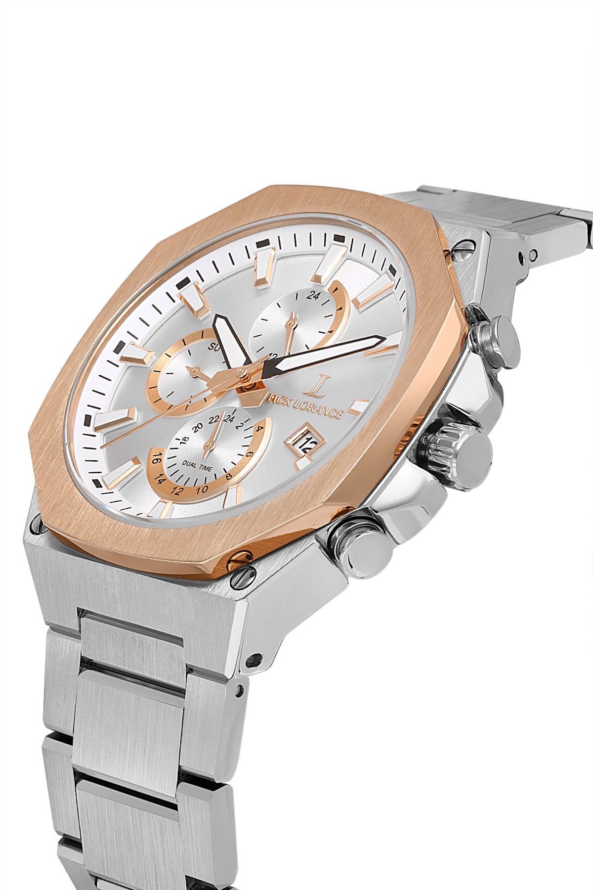 JLS0405703  Gümüş & Rose  Çelik Erkek Kol Saati