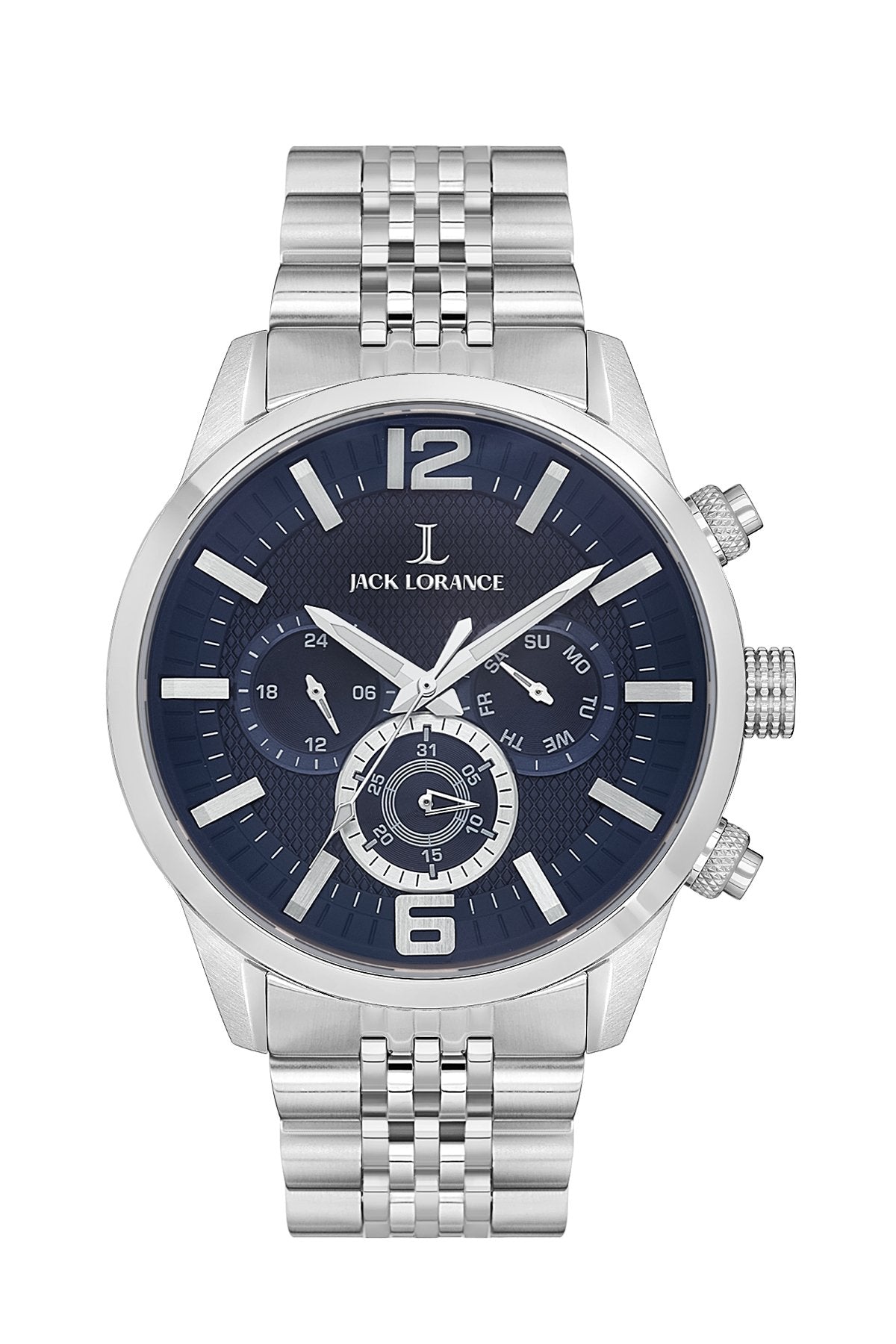 JLS0313903  Lacivert & Gümüş  Çelik Erkek Kol Saati