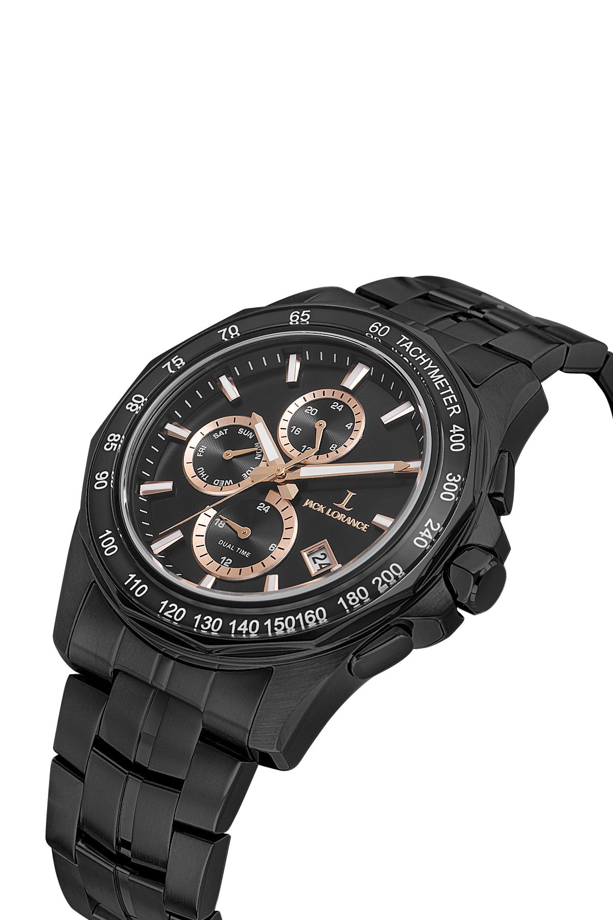 JLS04269M.04 Siyah & Rose Çelik Erkek Kol Saati